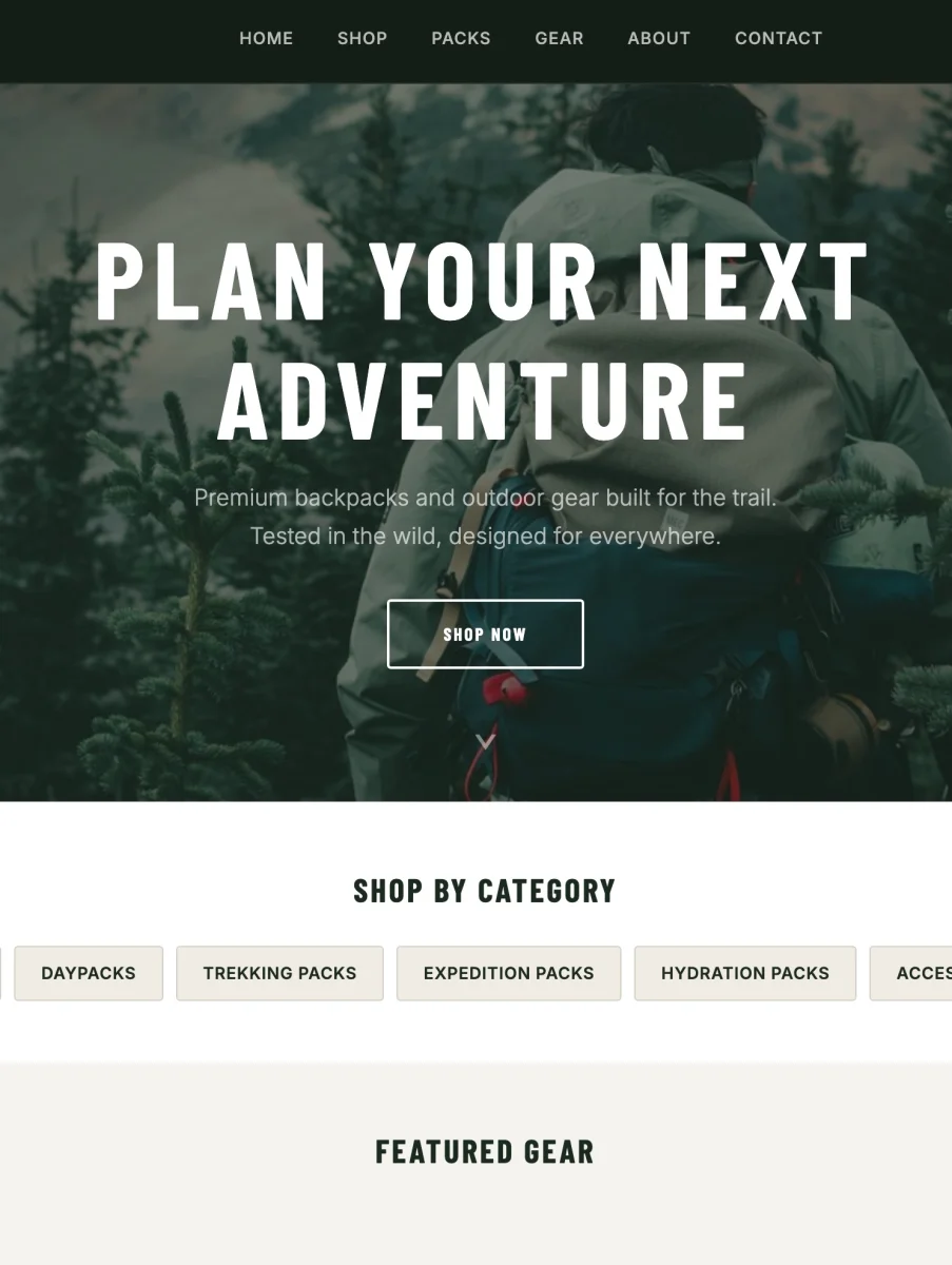 Summit Ridge Theme | Apparix